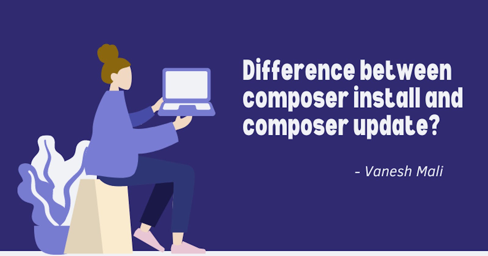 Difference between composer install and composer update?