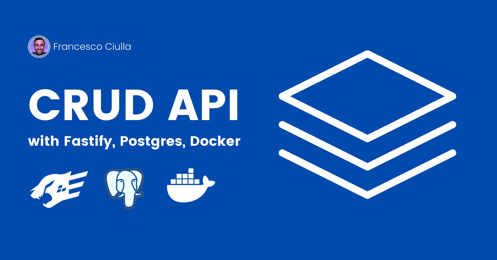 CRUD API using Node.js, Fastify, Postgres and Docker