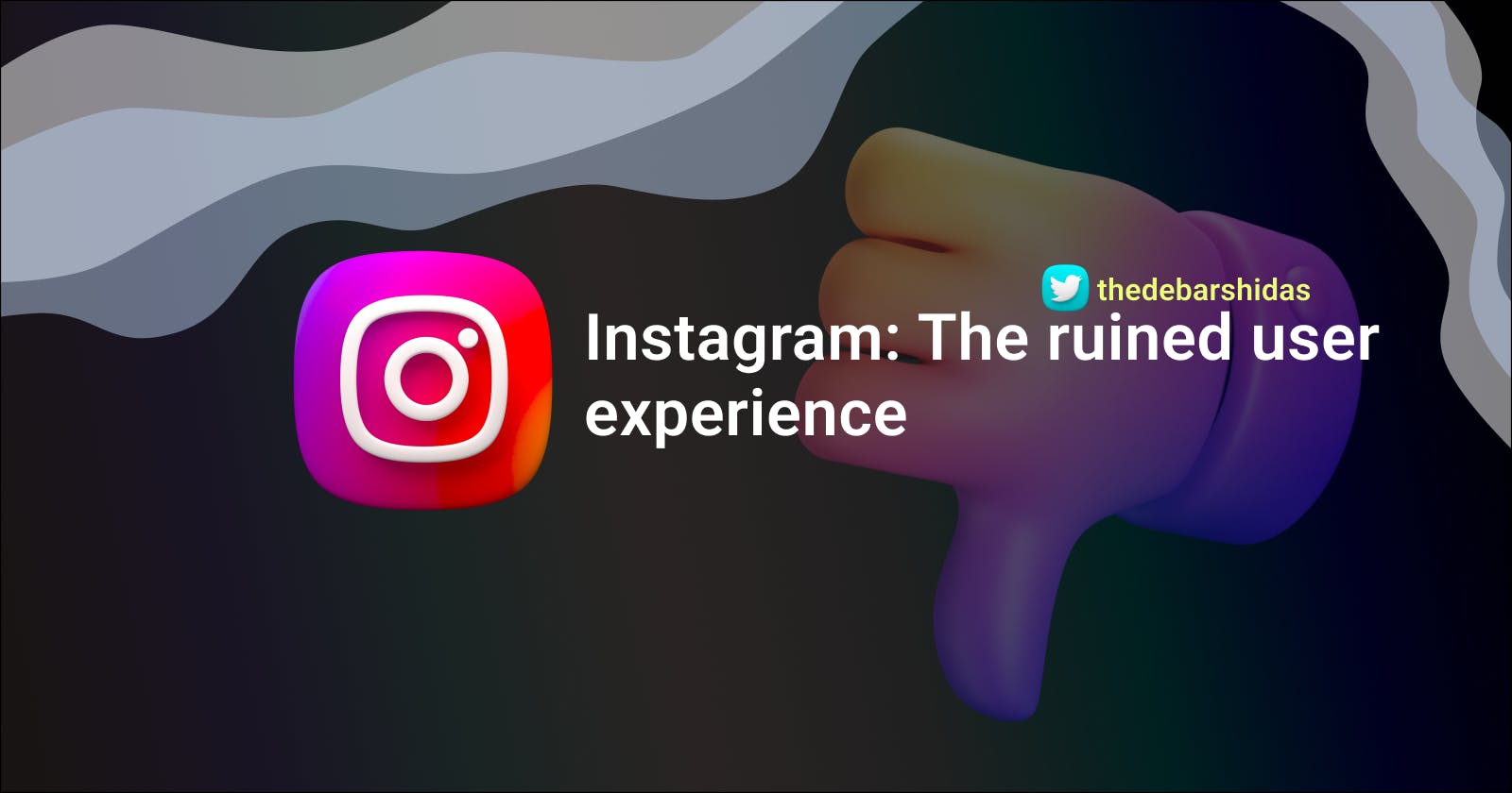 Your life is an Instagram Ad : a UX case study