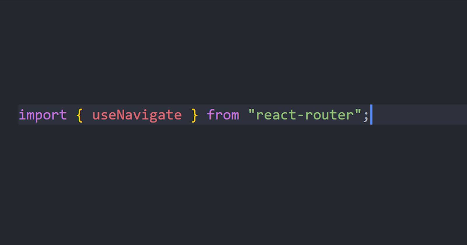 How I migrated to useNavigate from withRouter in v6 of React-Router