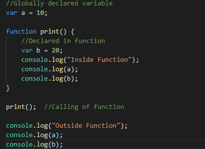 Use of let and const keywords in place of var in Javascript codes!