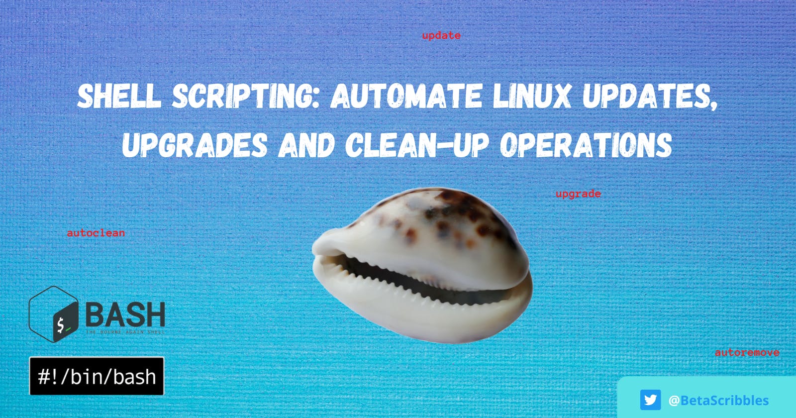 Shell Scripting: Automate Linux Updates, Upgrades and Clean-up Operations