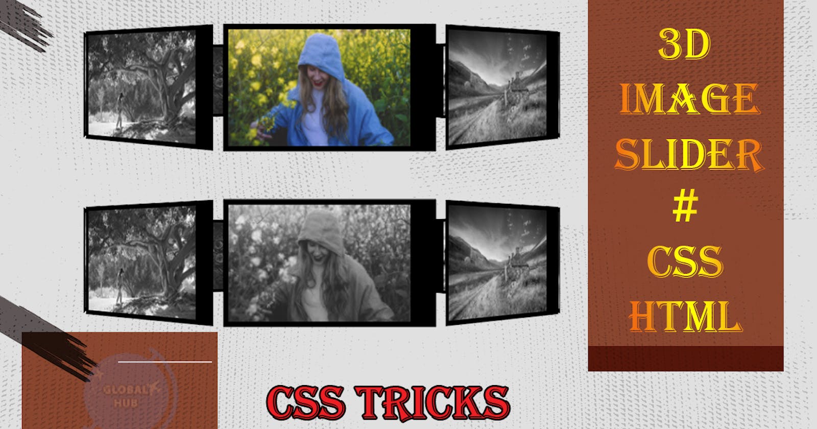 How to Approach Rotate Image Slider in CSS