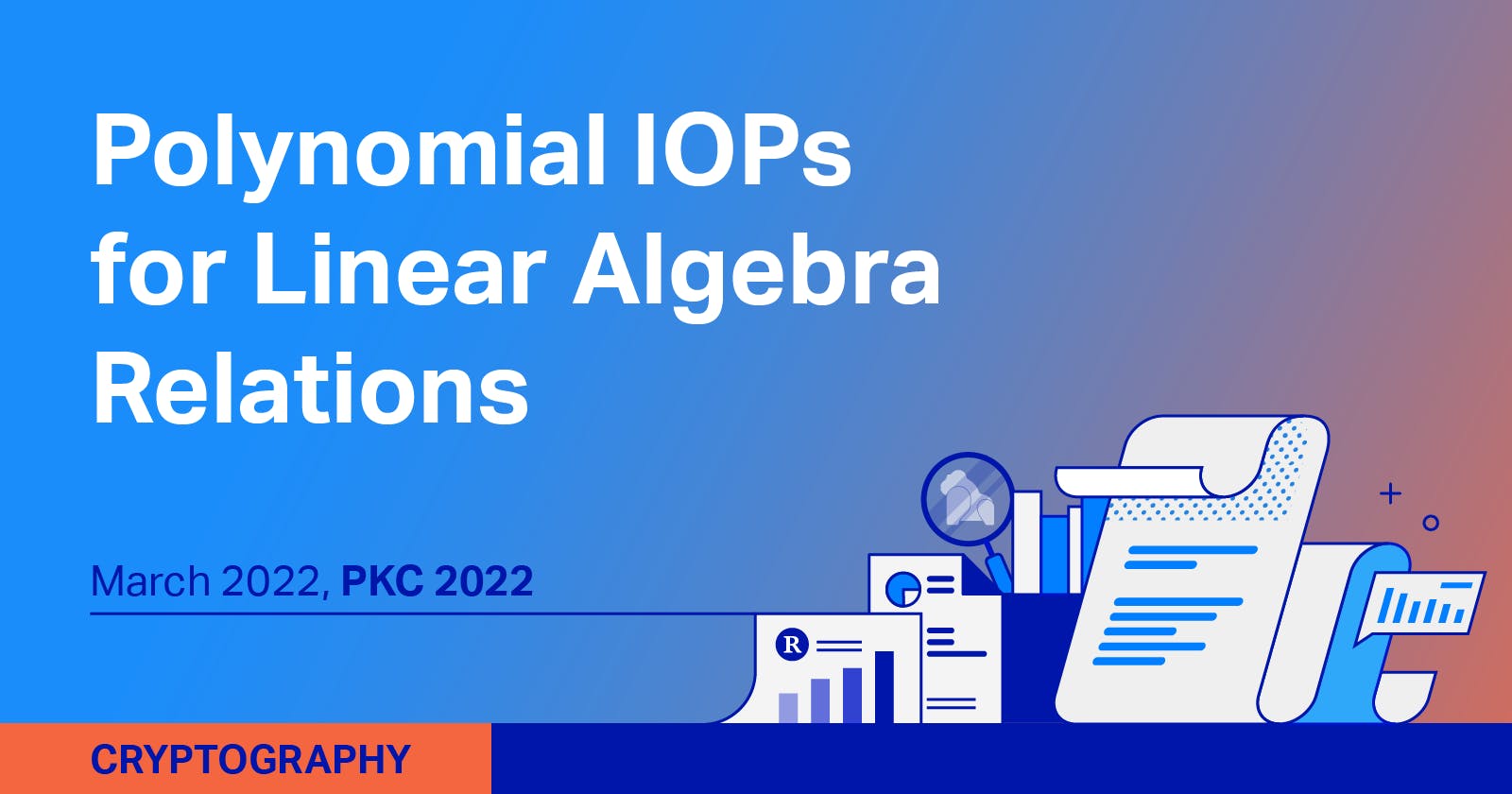 Polynomial IOPs for Linear Algebra Relations
