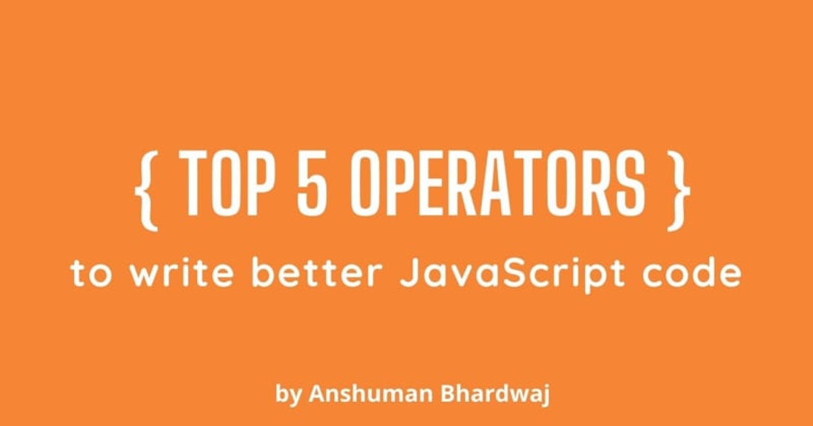 Write better code with these 5 JavaScript features