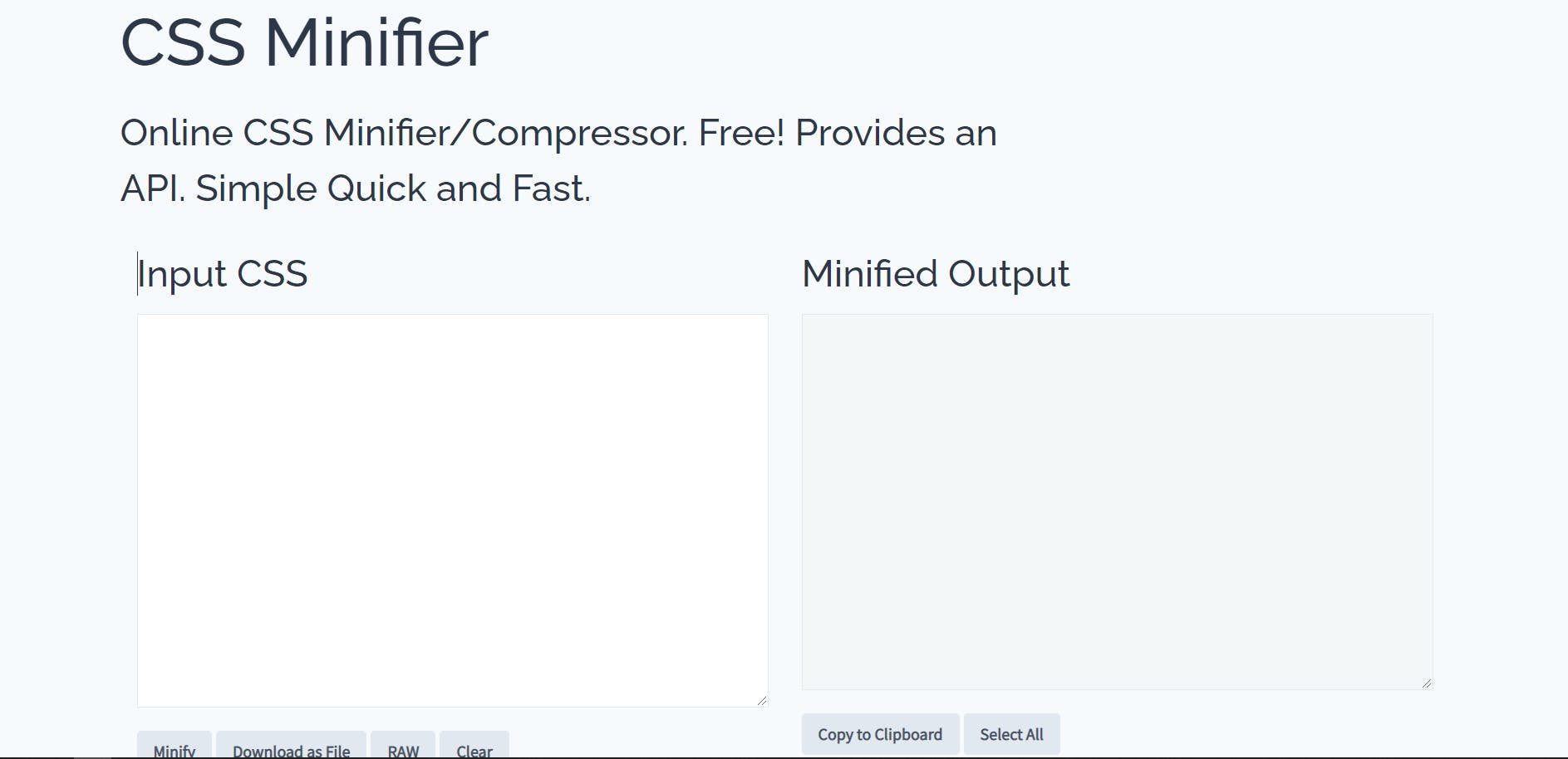 css minifier.PNG