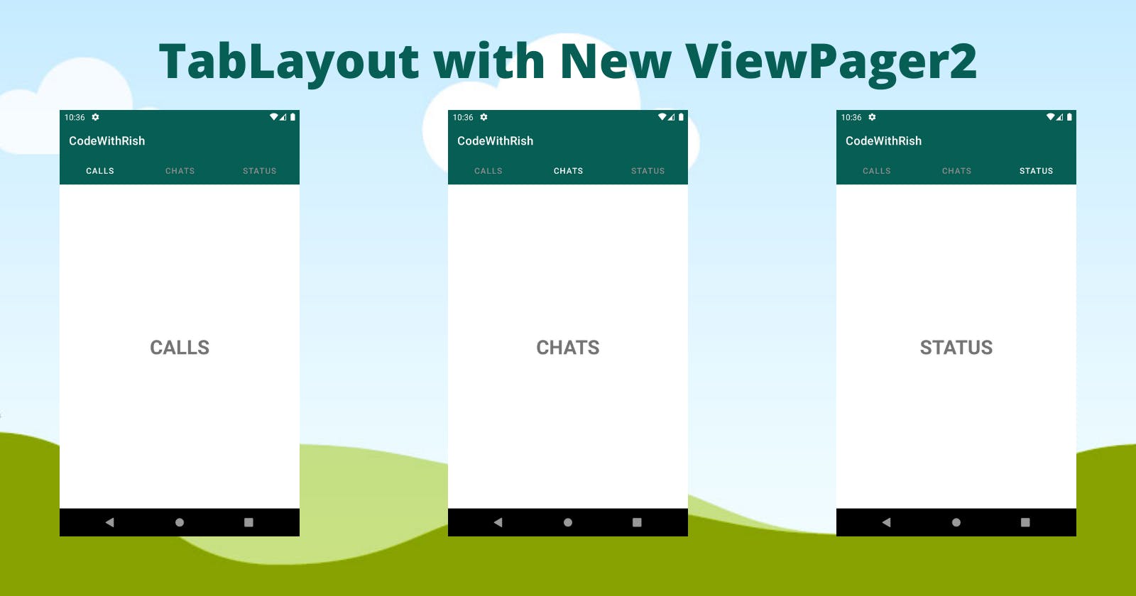 Creating Whatsapp Like Tabs With New ViewPager2 Android