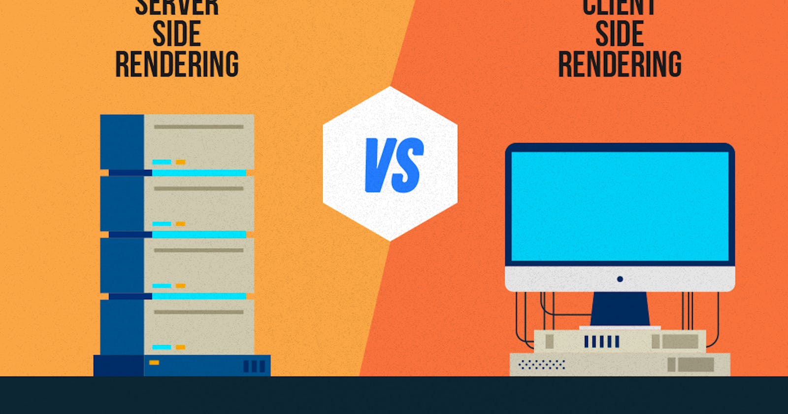 Server side vs  Client side rendering