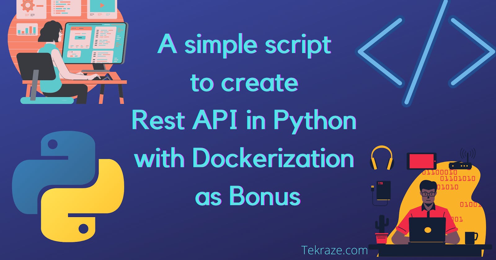 A simple script to create Rest API in Python with Dockerization as Bonus