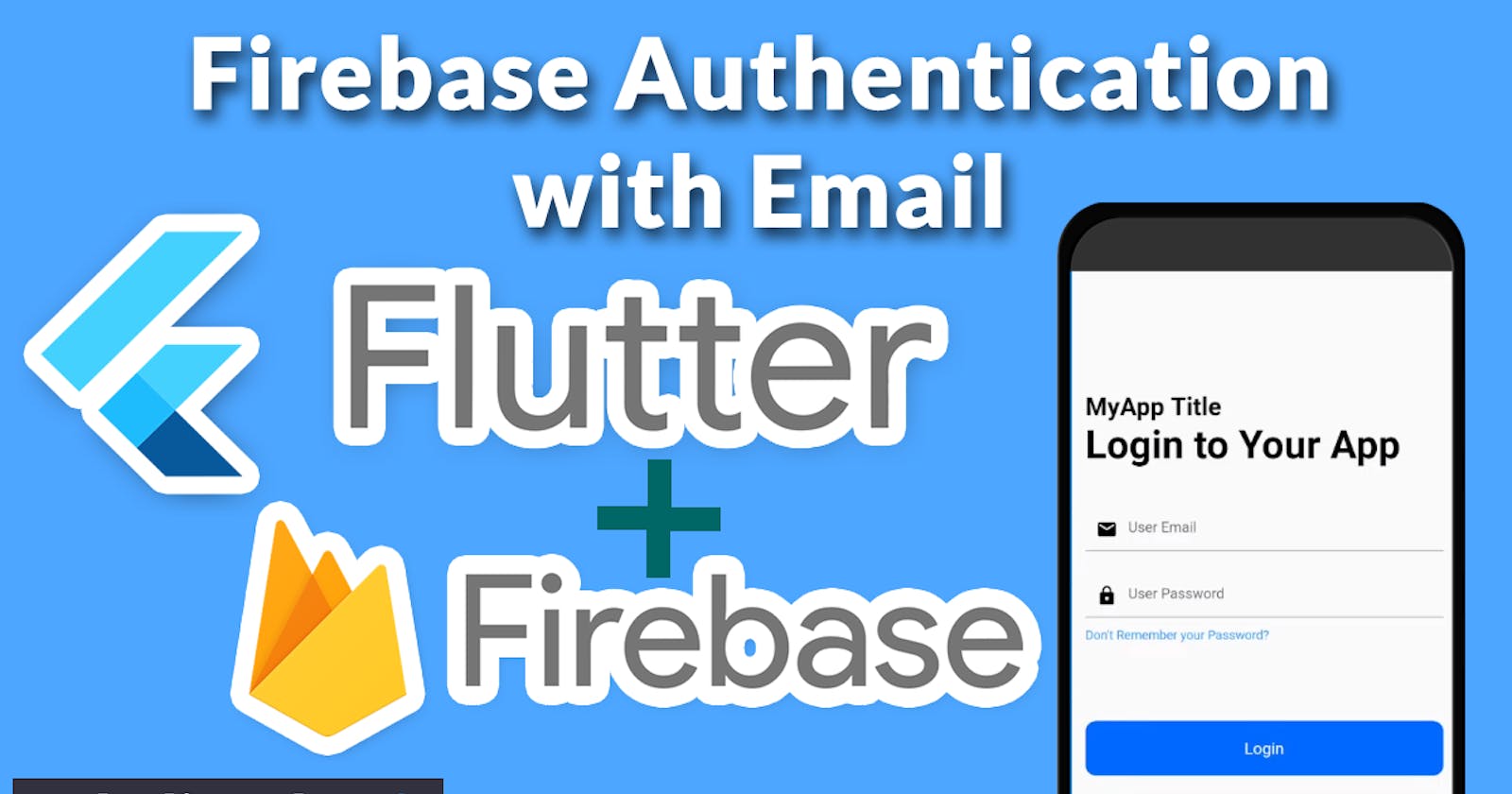Firebase Authentication with Email - Flutter Login
