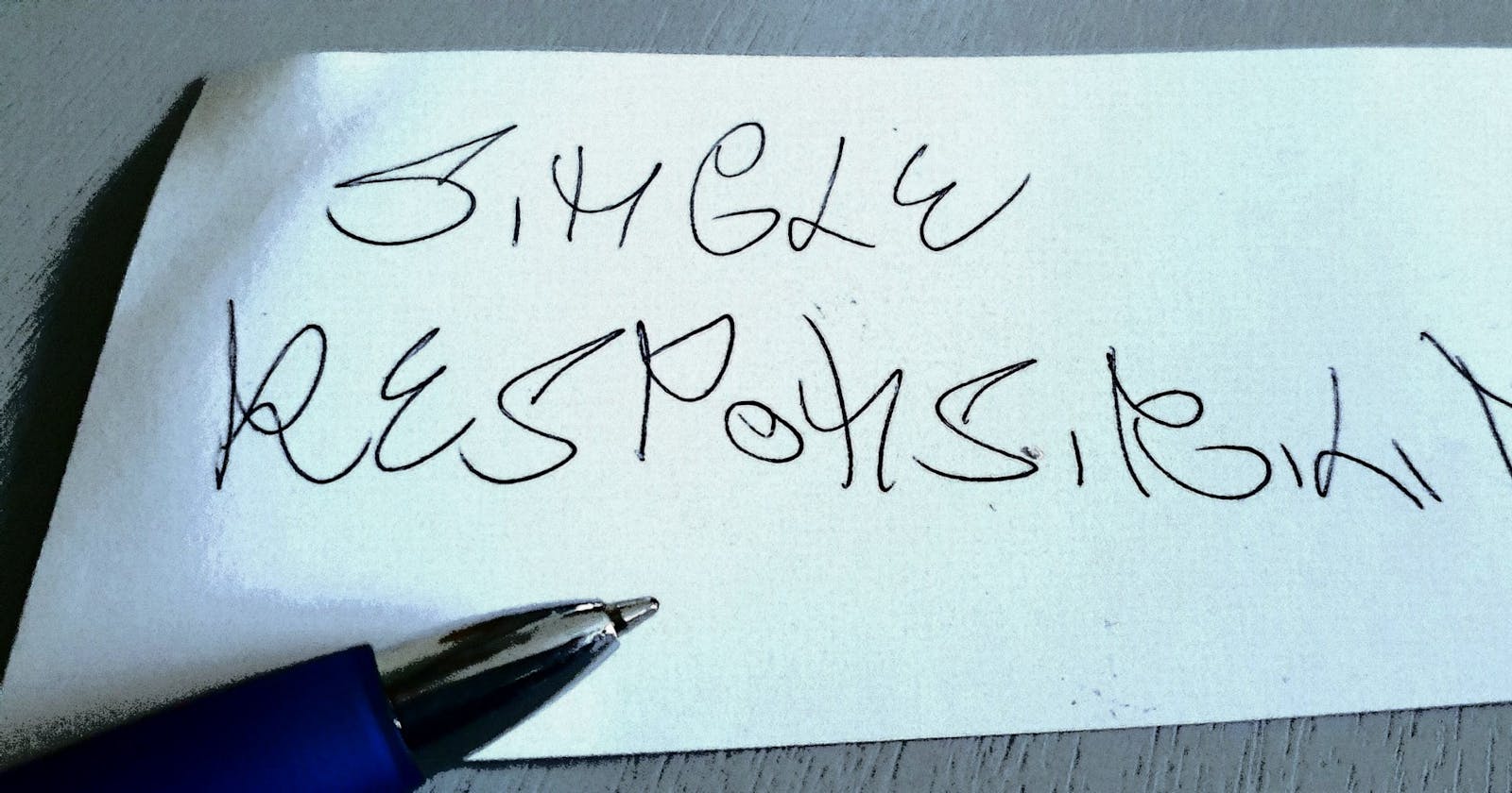 Single Responsibility Principle in C#