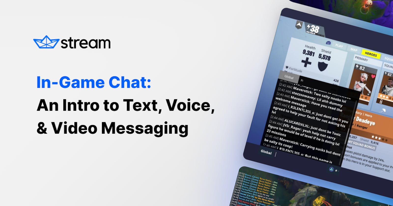 In-Game Chat: An Intro to Text, Voice, & Video Messaging
