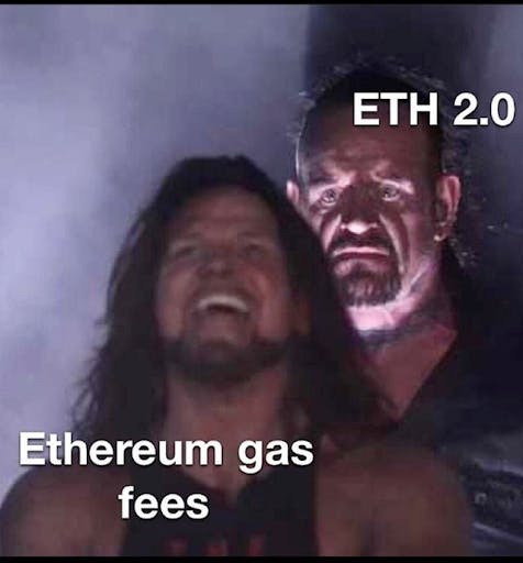 Ethereum gas fees meme