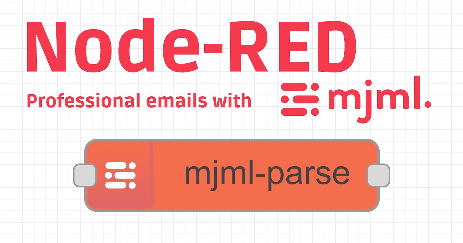 Using MJML to improve your email in Node-RED