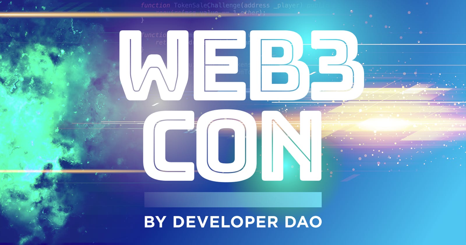Announcing web3con presented by Developer DAO