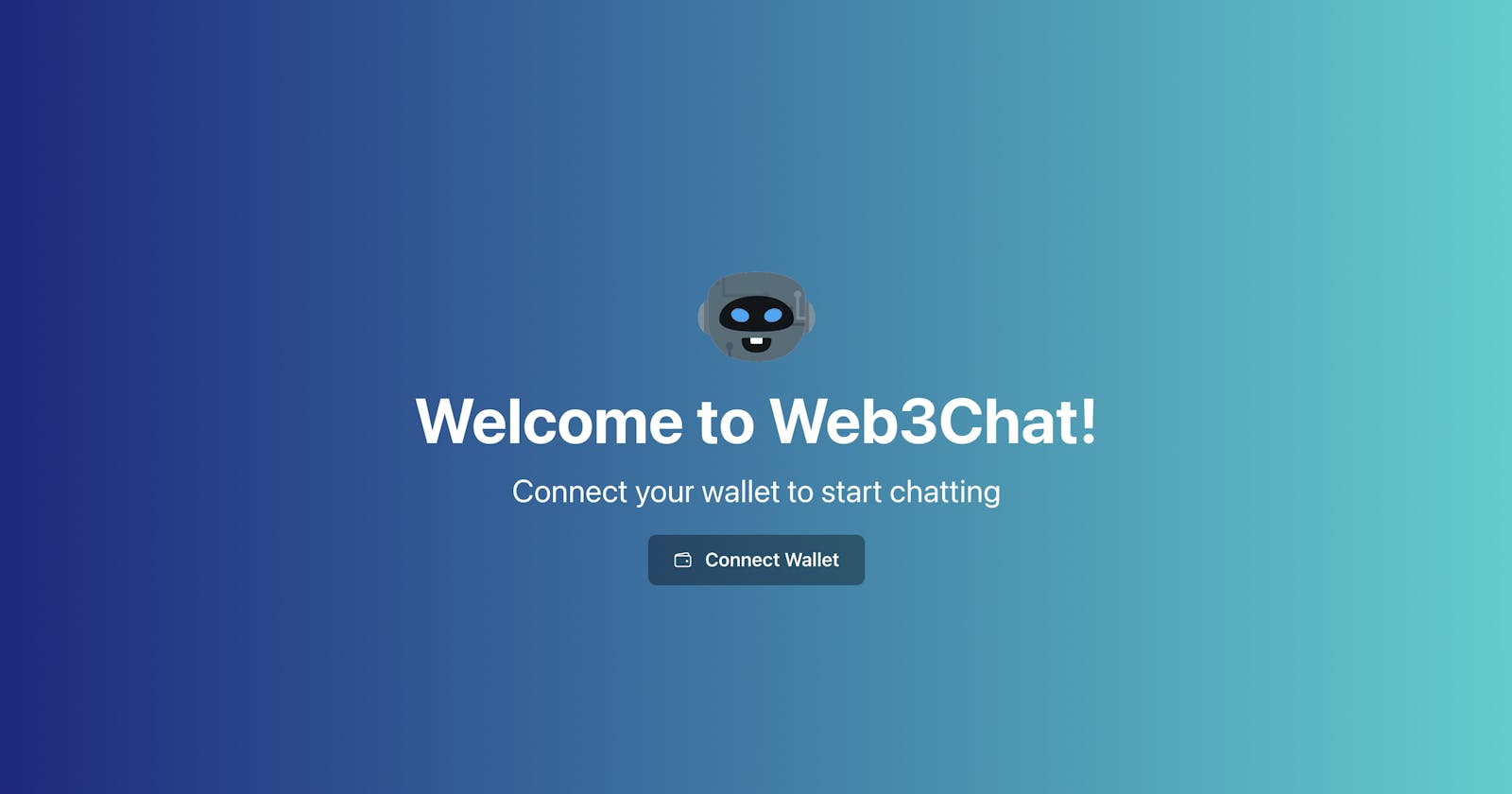 Introducing Web3Chat - A decentralized chat app!