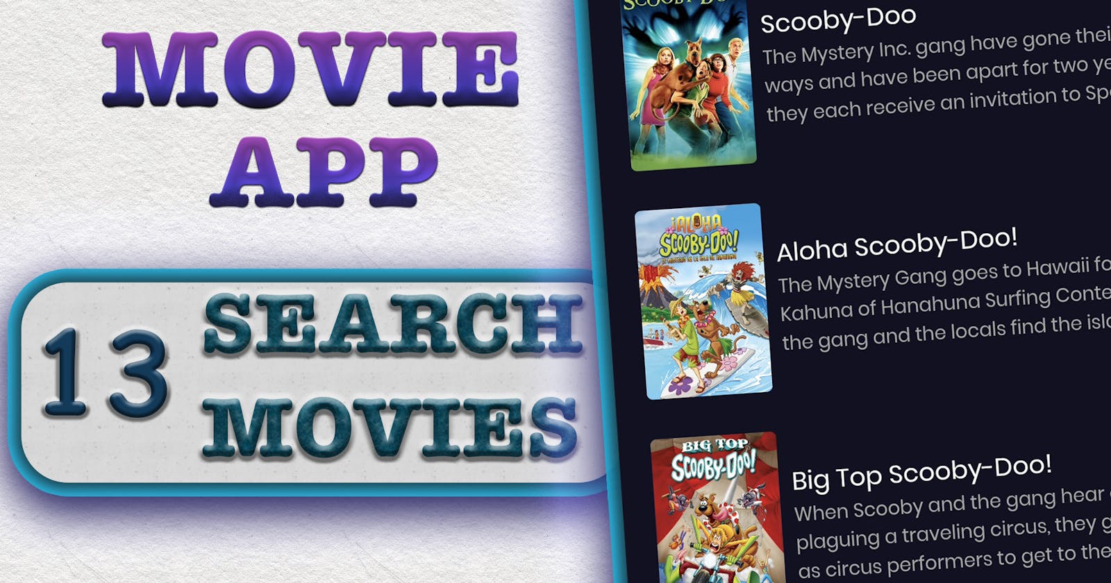 13. Search Movies
