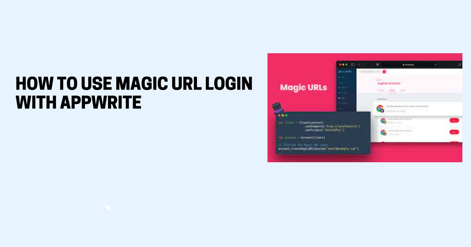 How to Use Magic URL Login with Appwrite