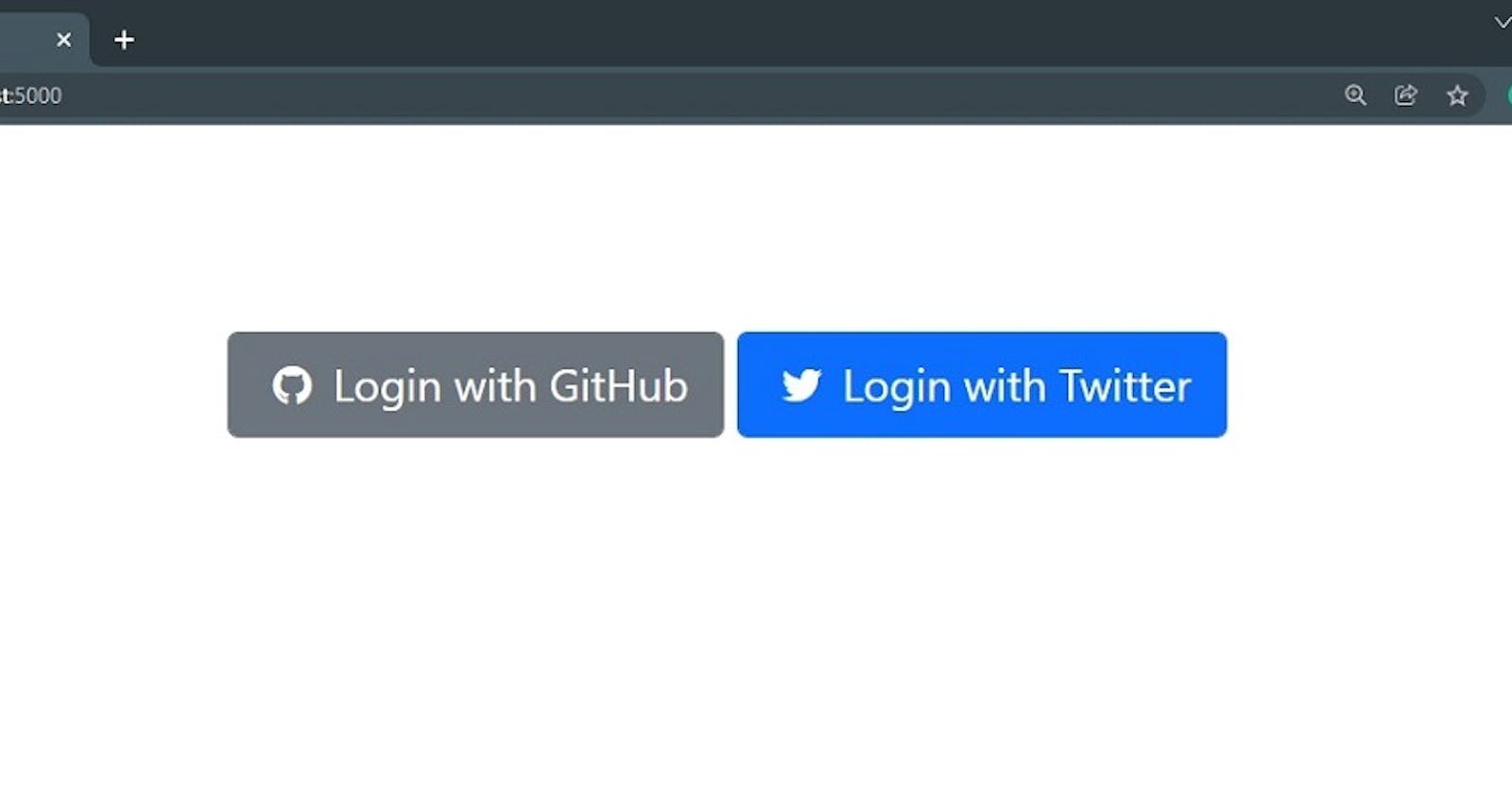 Flask Social Authentication for Github & Twitter (With Sample)
