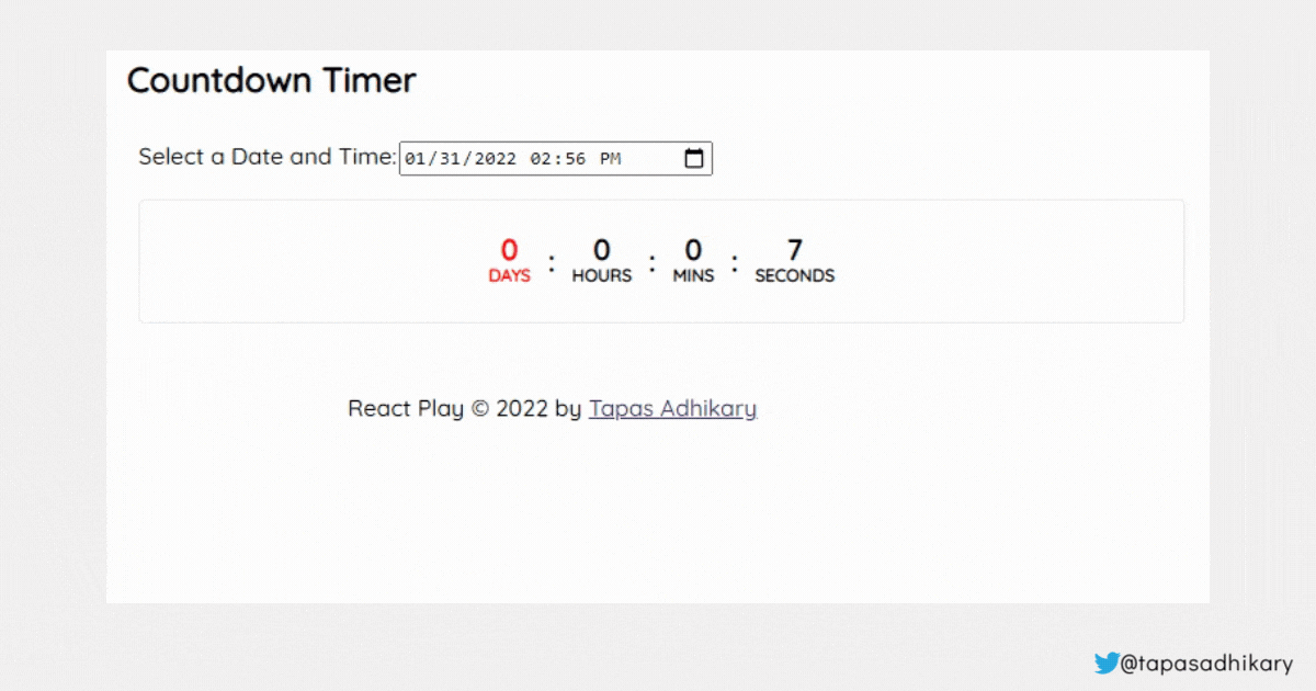 7 Best Countdown Timer JavaScript Libraries (2023 Update) - CSS Script
