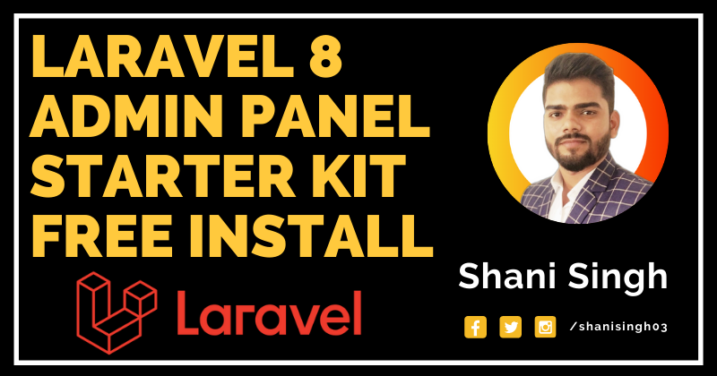 How To Create Laravel Admin Panel