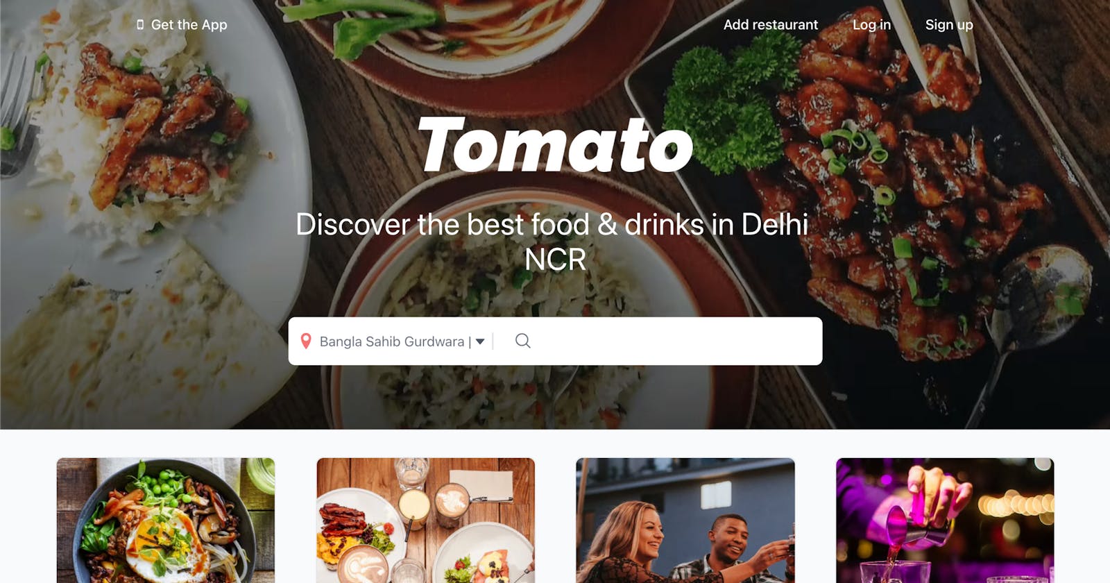 Clone Experiment: Food Ordering web & mobile app using a single codebase