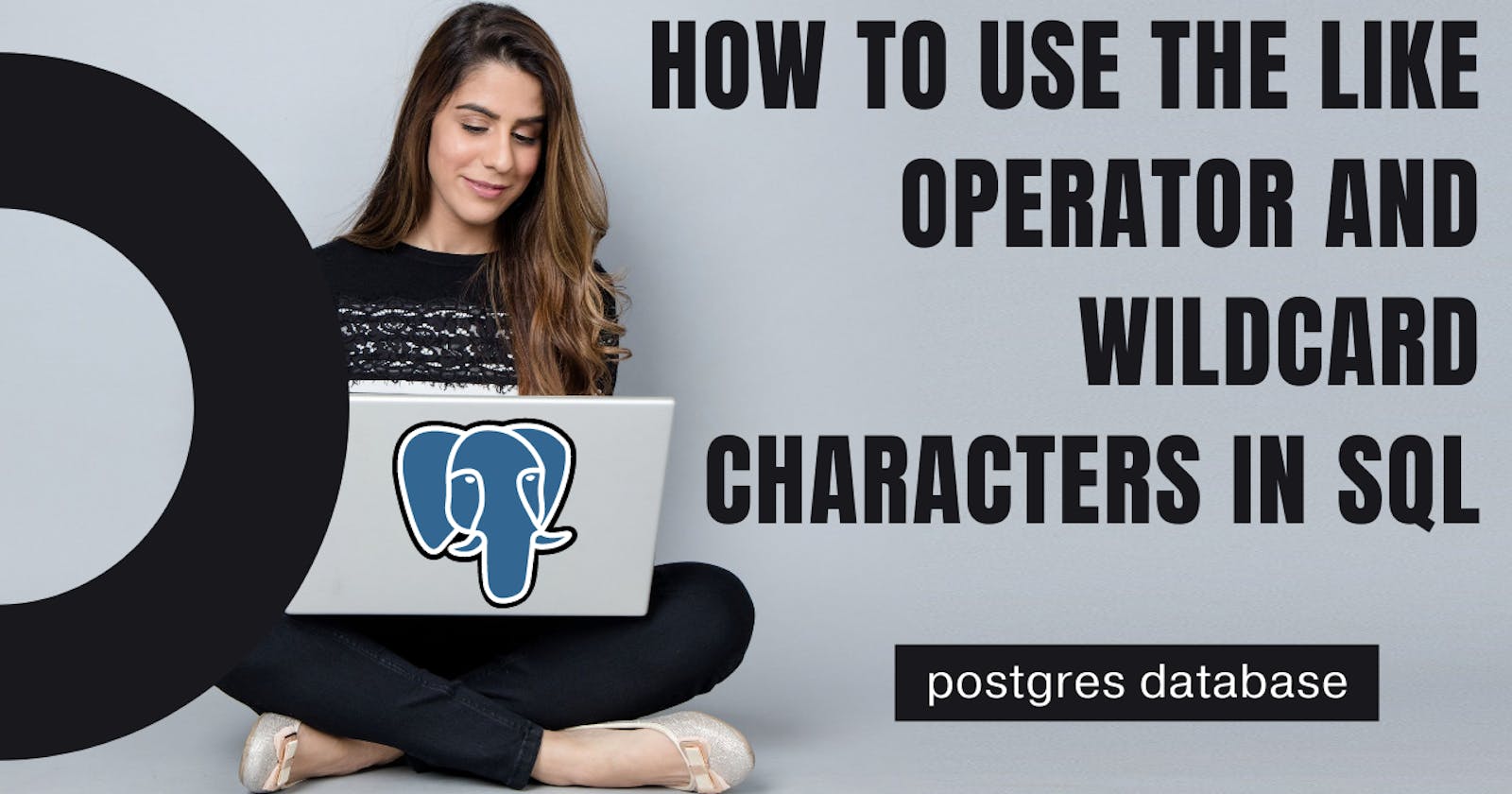 How to use the LIKE Operator and Wildcard Characters in SQL