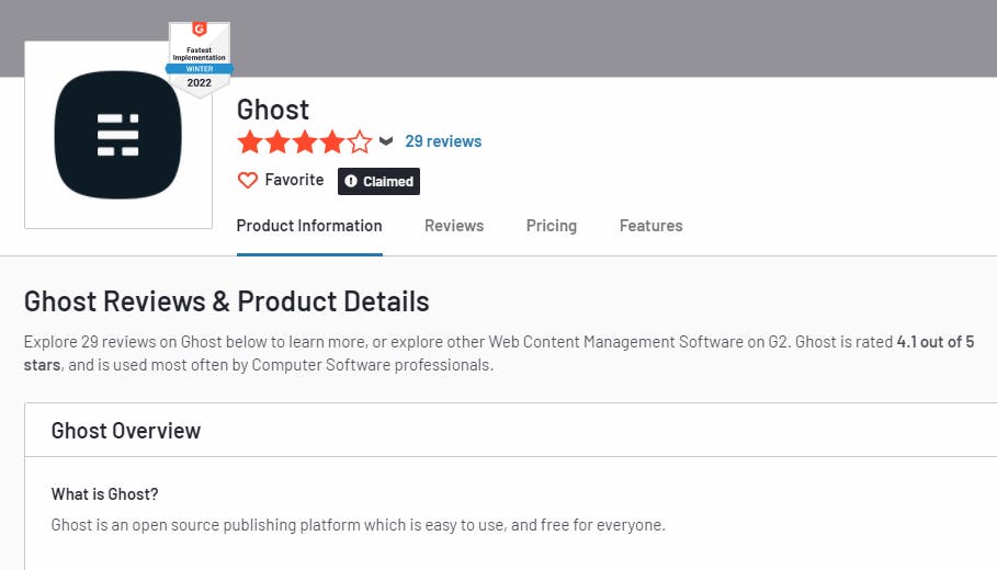 ghost reviews