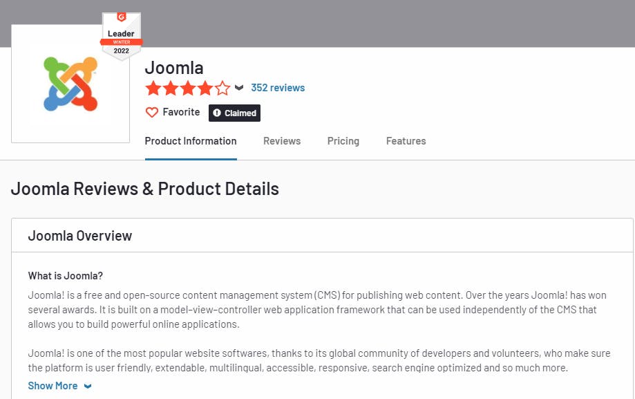 Joomla reviews