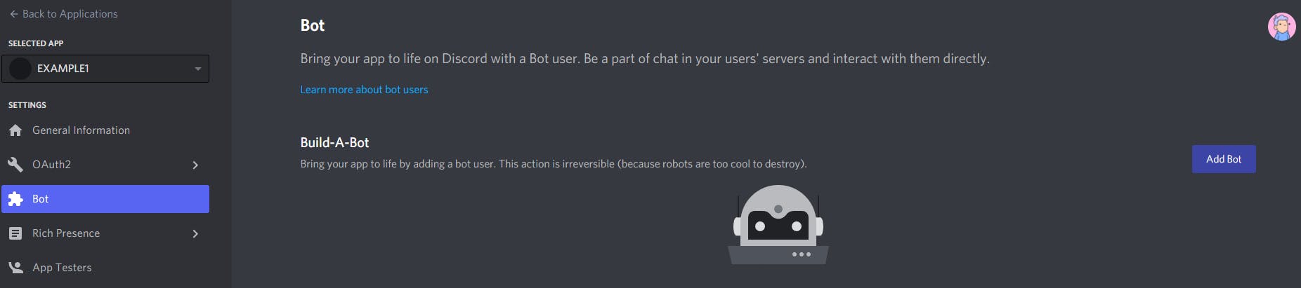 Create a bot