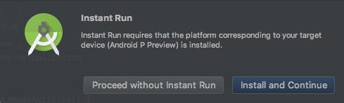 android-get-started-instant-run-warning