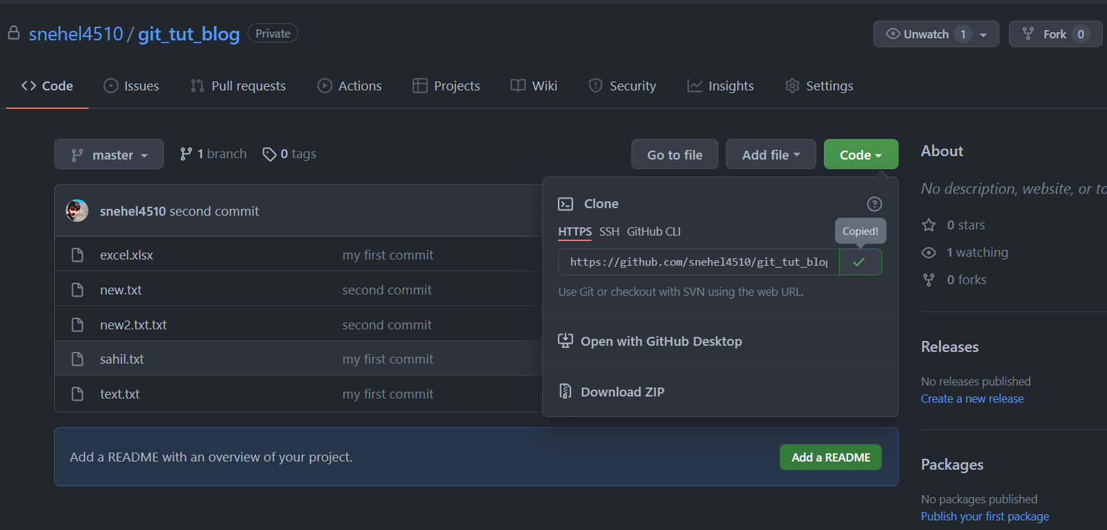 Git - Github Tutorial (Part 2)