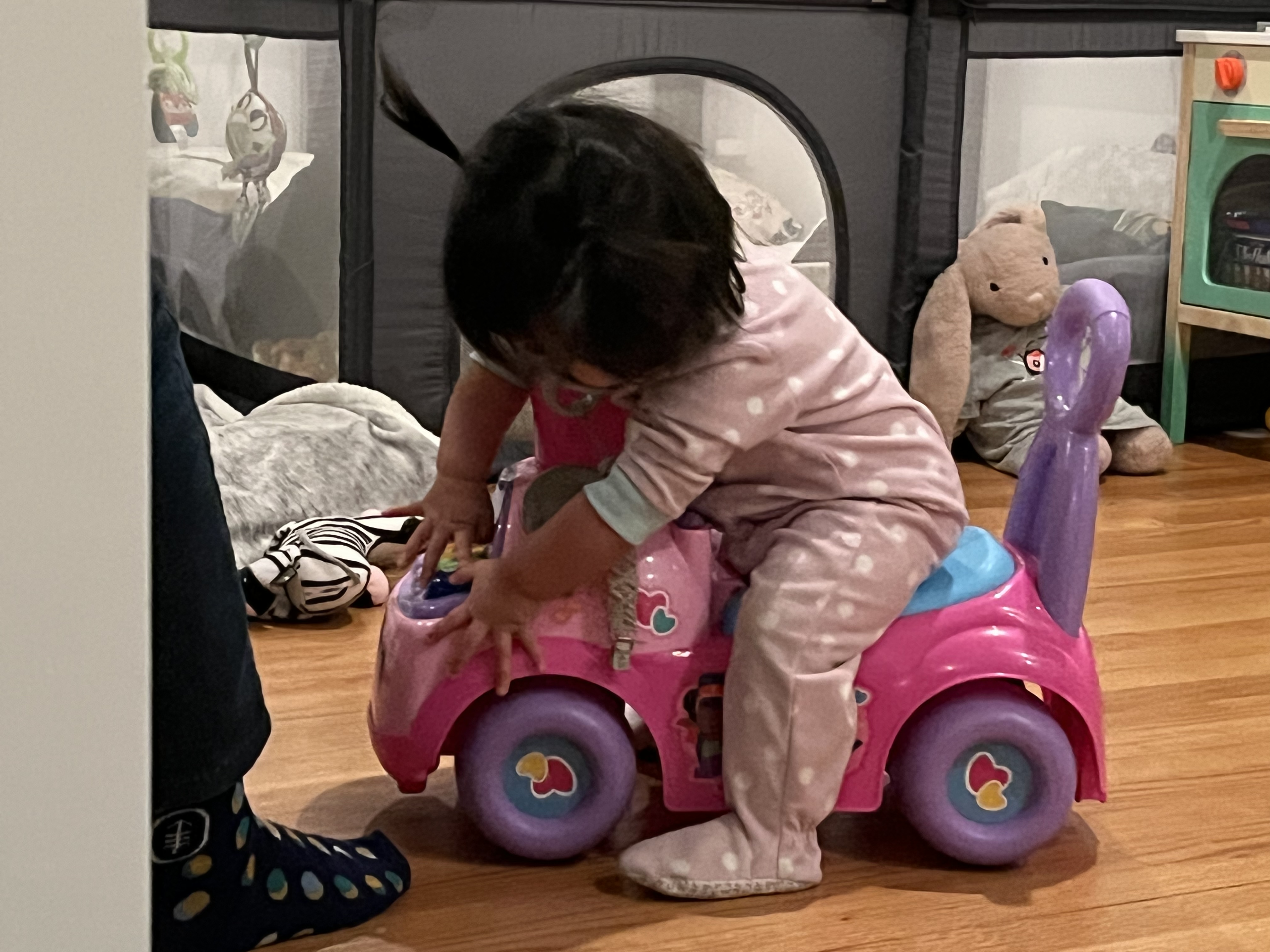 Sloane driving