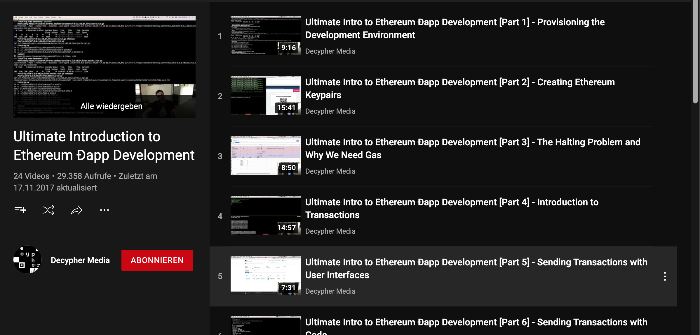 Ultimate Introduction to Ethereum app Development