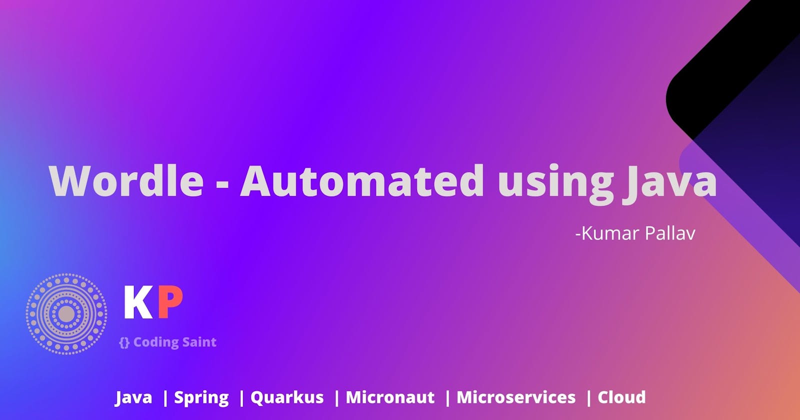 Why & How I automated Wordle