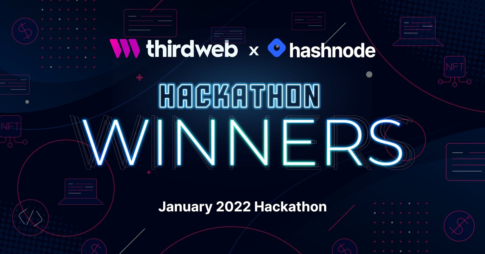 🏆 thirdweb x Hashnode Hackathon Winners