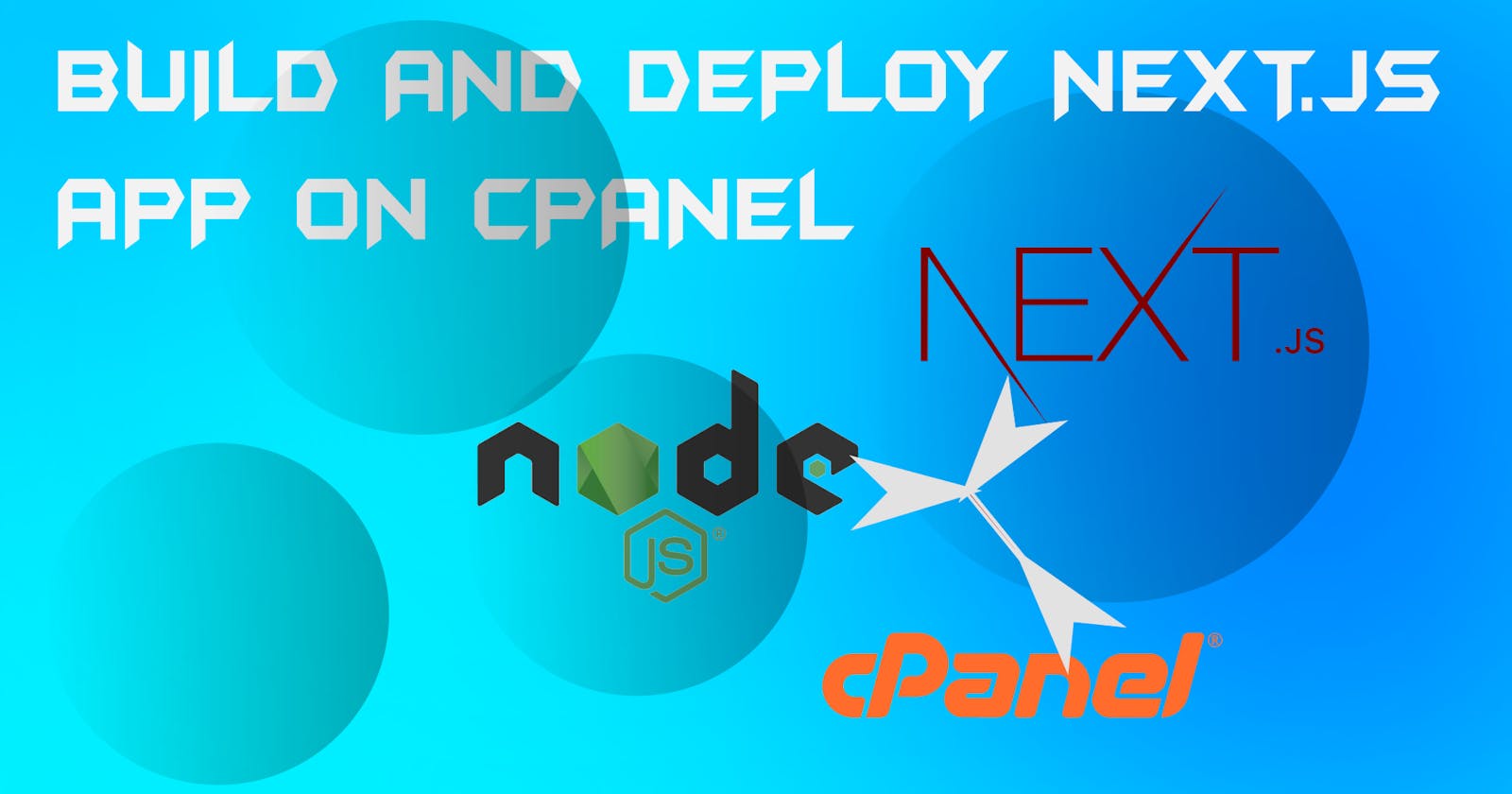 Build and deploy Next.js website on cpanel