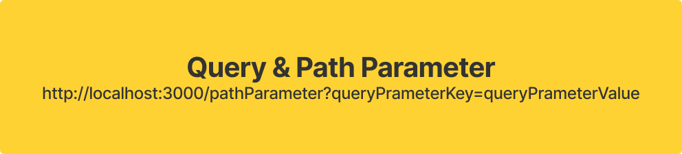 query and path parameters