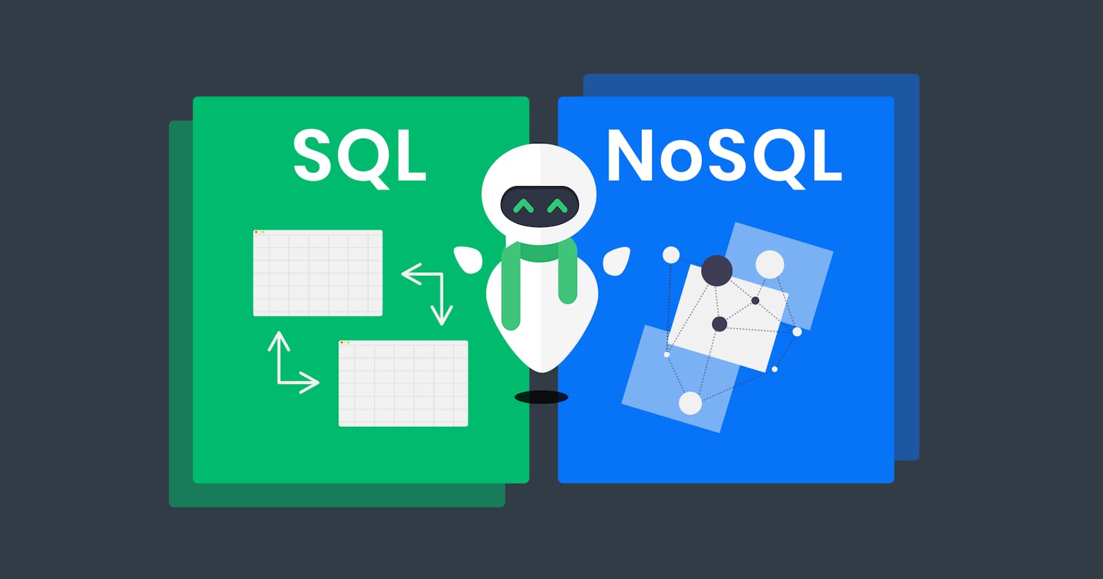 Relational (SQL) and non relational (noSQL) databases