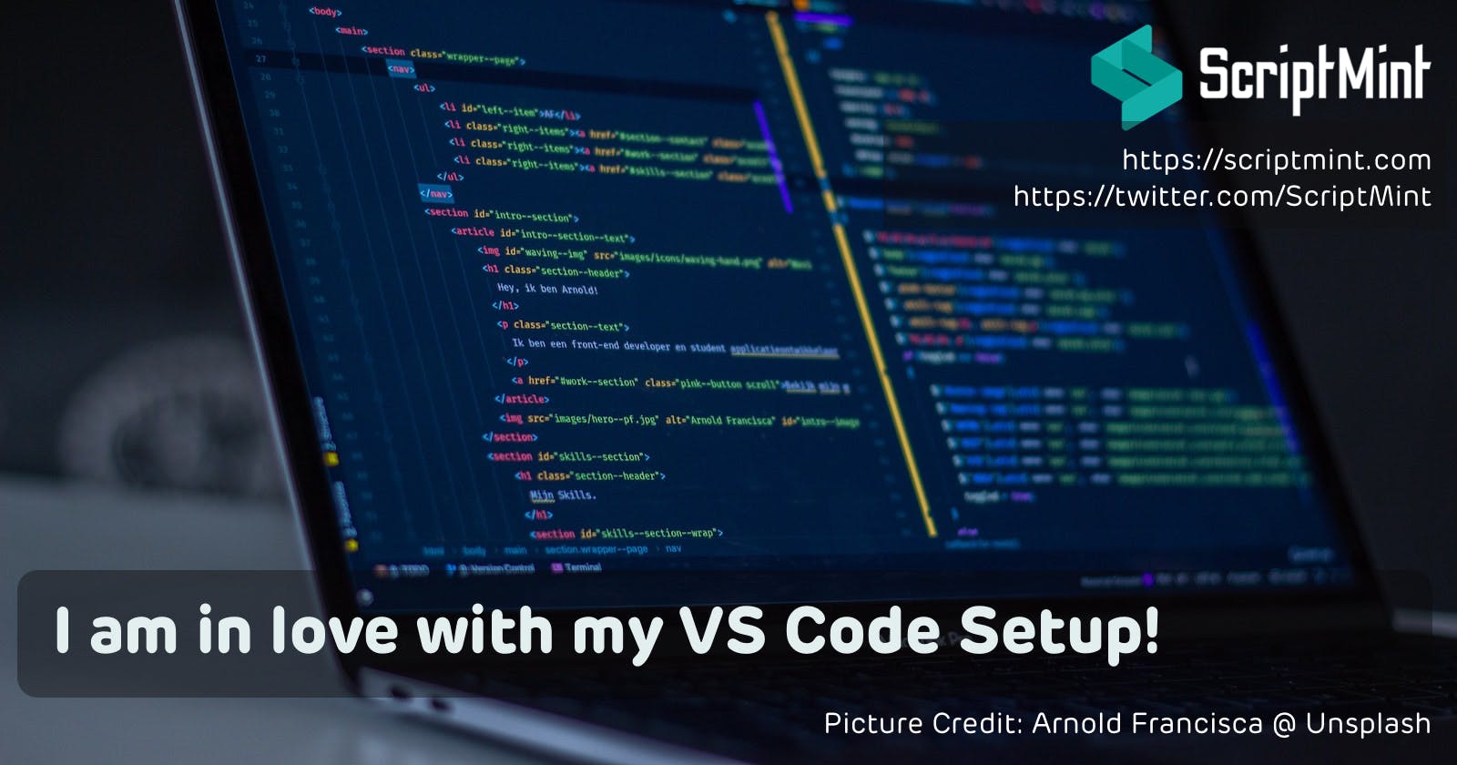 I am in love with my VS Code Setup!