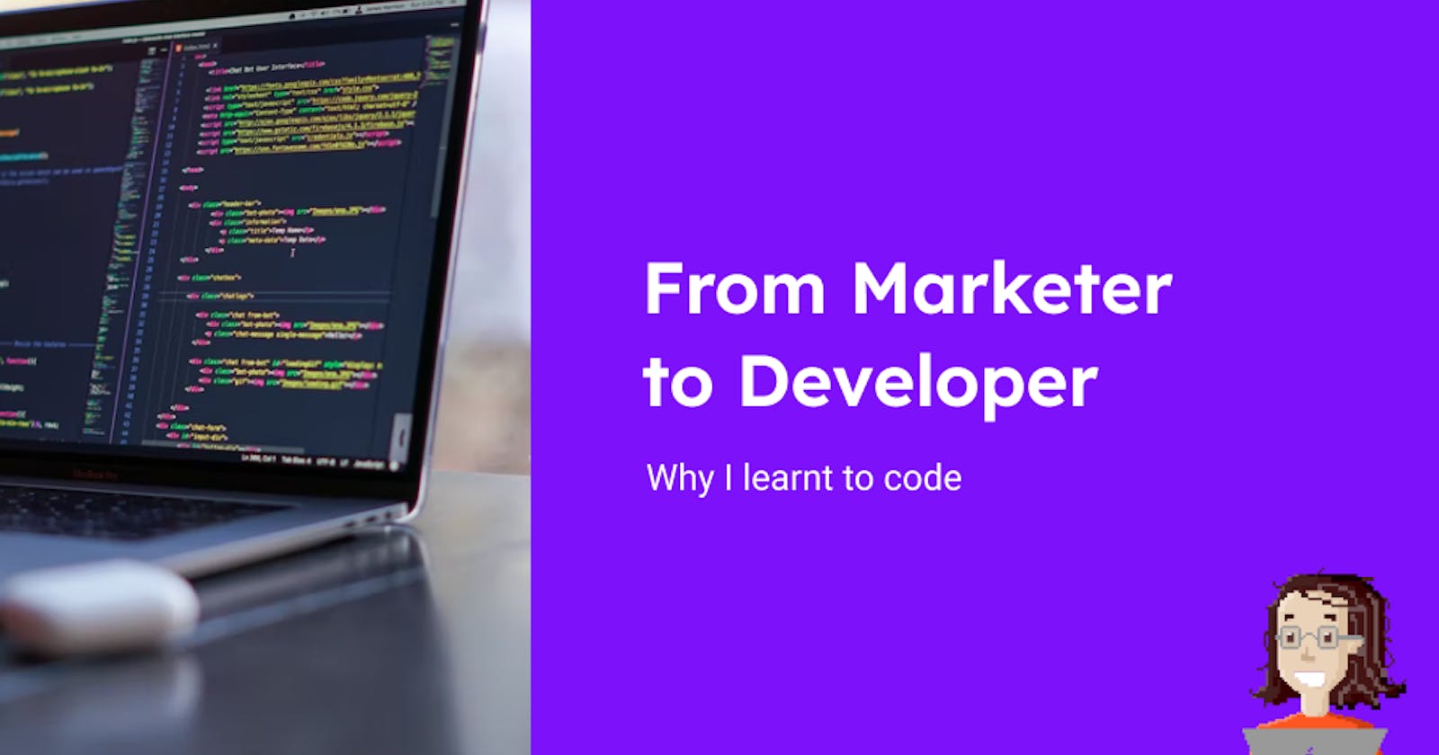 From Marketer to Developer