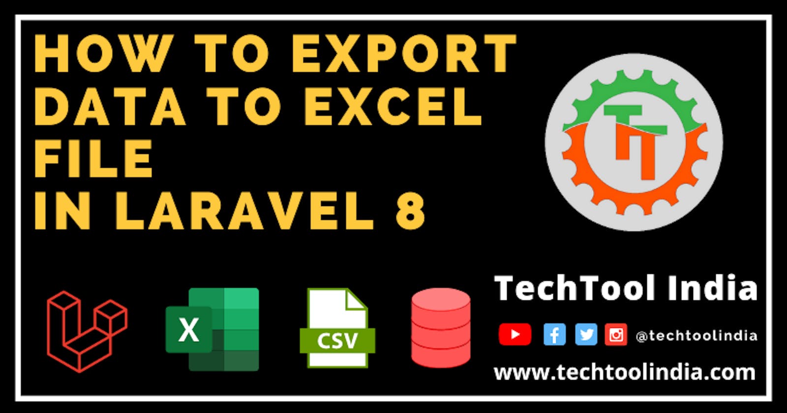 How to export data to excel in Laravel 8