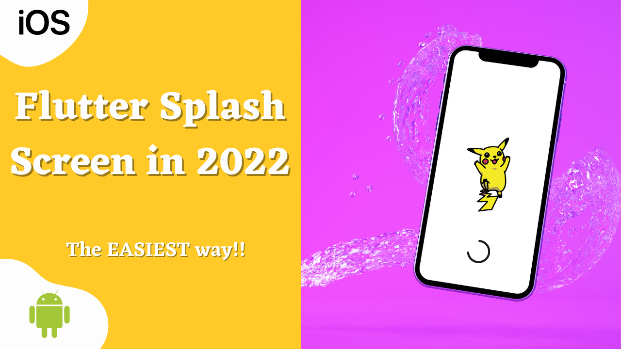 Flutter tutorial - Create Splash Screen for Android and ios apps.