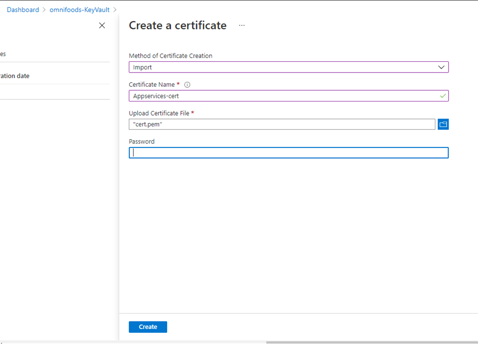 Automate SSL Certificates renewal with Azure Key Vault