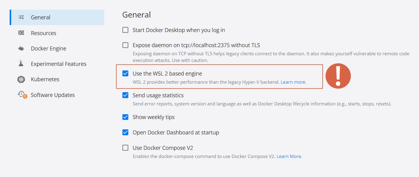 Docker Desktop with WSL 2
