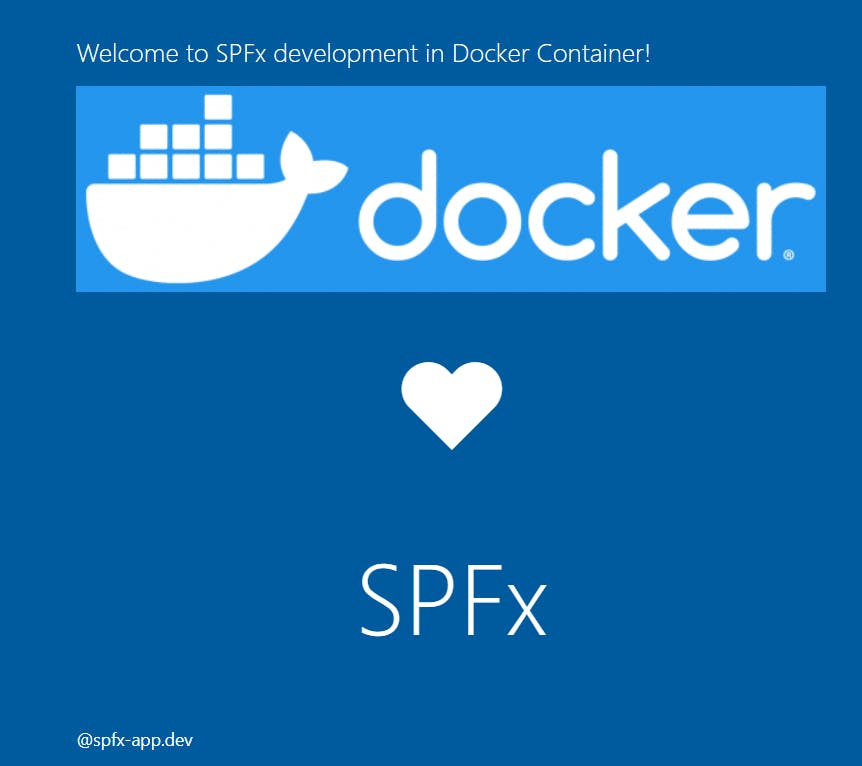 SPFx in Docker Container