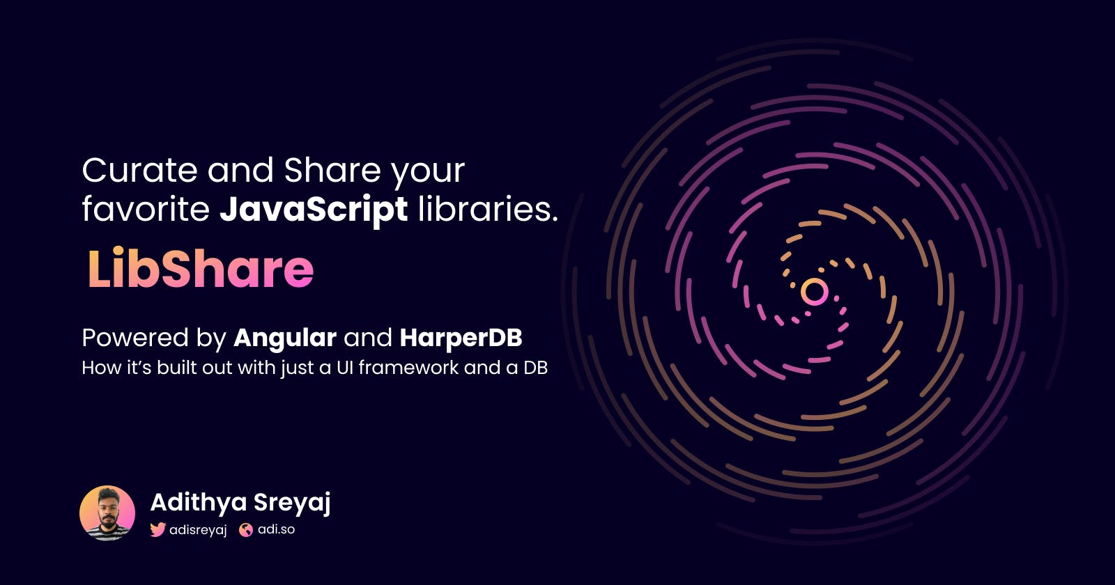 ✨Libshare - Curate & Share Your favorite JavaScript Libraries!