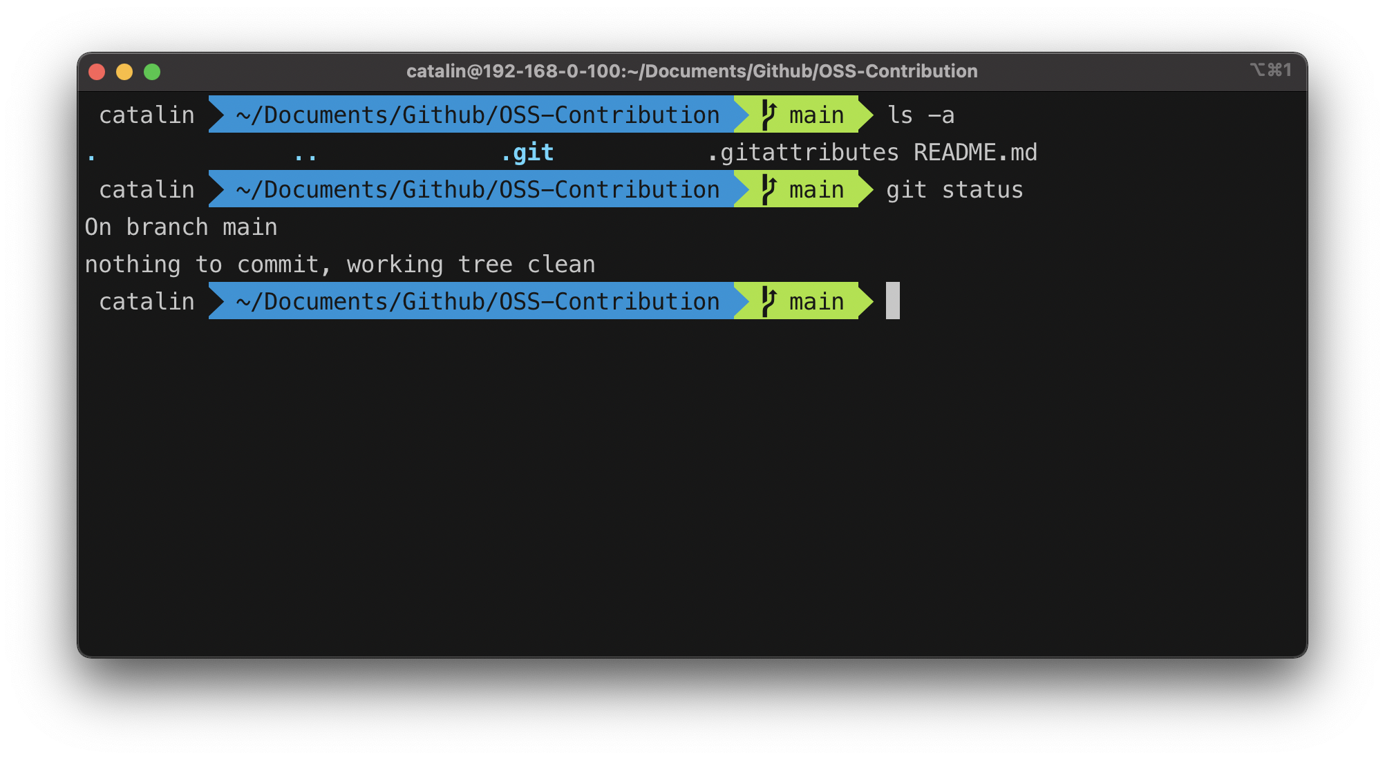 iTerm2 and oh-my-zsh with Molokai theme