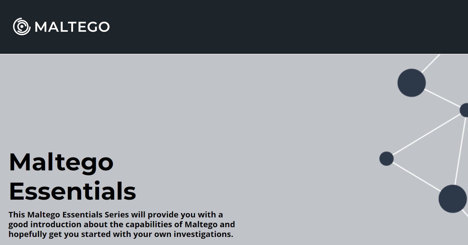 MUST-HAVE Tool for OSINT, Investigations and Graph Analysis: MALTEGO