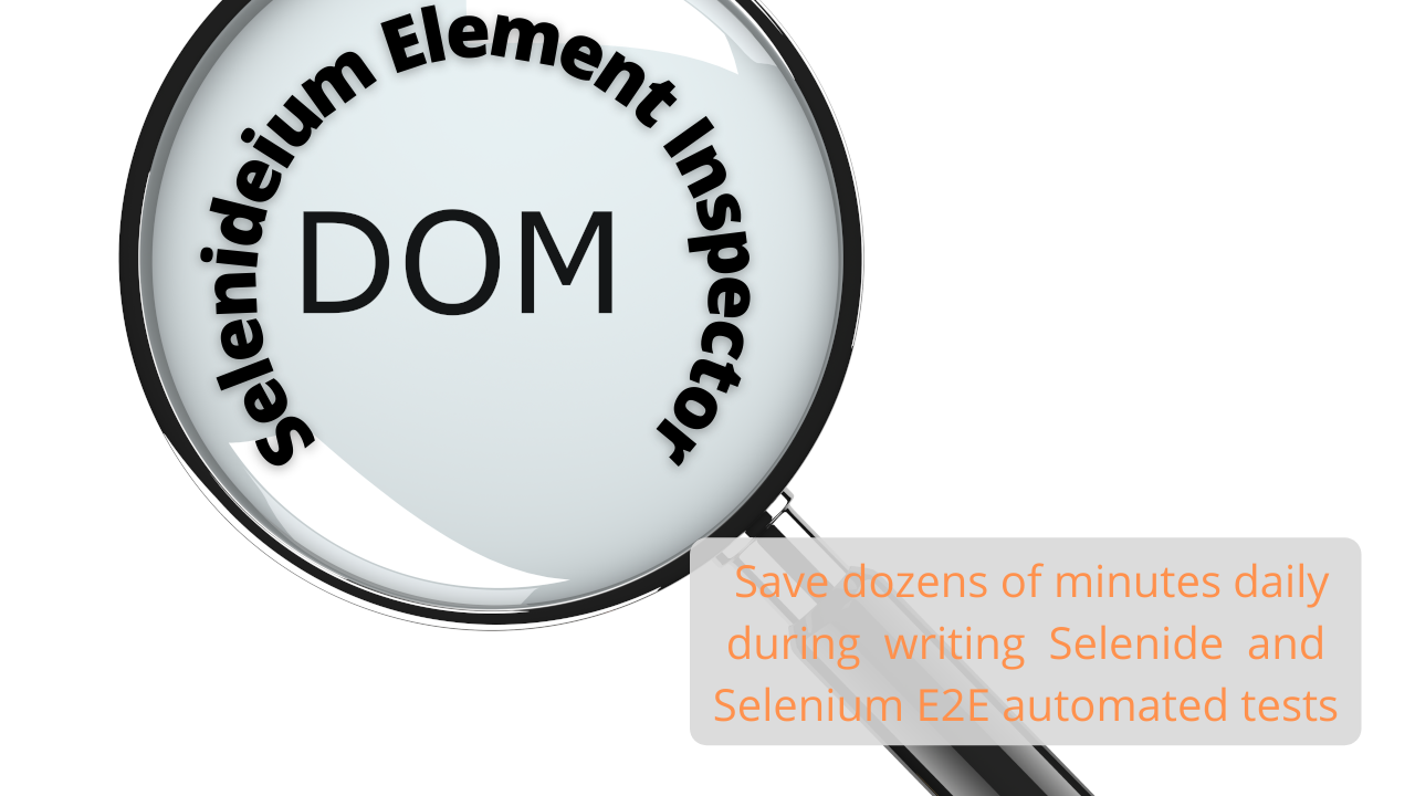How To Create Your Very Own Chrome Extension - Selenideium Element Inspector